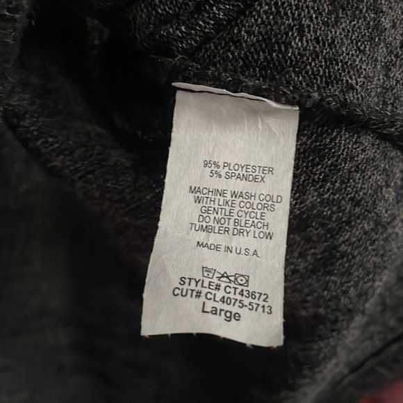 NWT Celeste long sleeve fleece top with thumb holes size L super soft - Picture 4 of 6